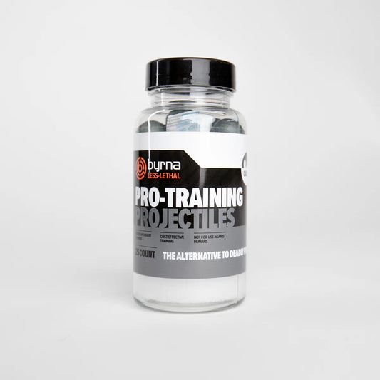 BYRNA  PROYECTIL PRO TRAINING (TALCO) - 95 PROYECTILES .61¨